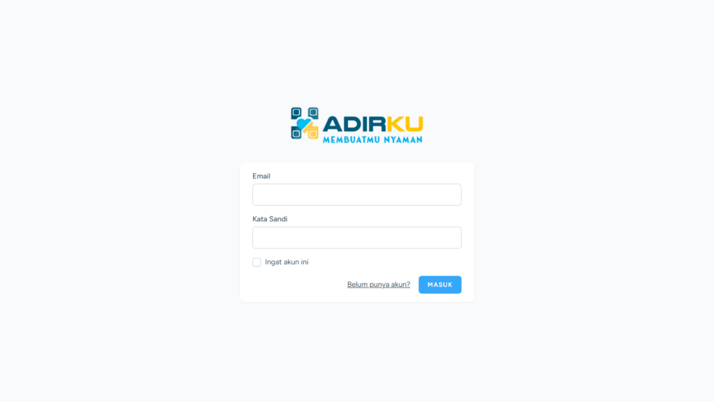 Login Buku Tamu Digital